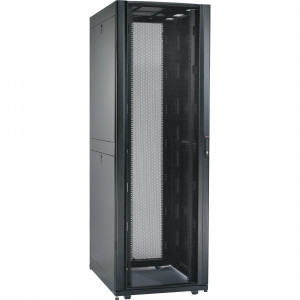 APC NetShelter SX Enclosure - Rack (ventilated) - black - 48U - 19"